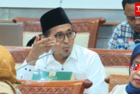 Foto. Anggota Komisi VIII  dari Fraksi PKS Buchori Yusuf dalam Rapat Panja Biaya Haji 2023