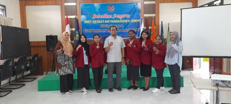Pelantikan Pengurus UKM di lingkungan Stikip Muhammadiyah Manokwari 