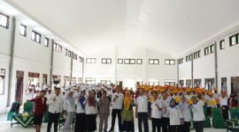 Foto Kegiatan Penutupan Petamaba Mahasiswa Baru Kampus STIKIP Muhammadiyah Manokwari Tahun 2024