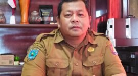 Plt. Kepala Dinas Perkebunan Fakfak Widhi Asmoro Jati, ST., MT saat ditemui wartawan jatim.tagarutama.com