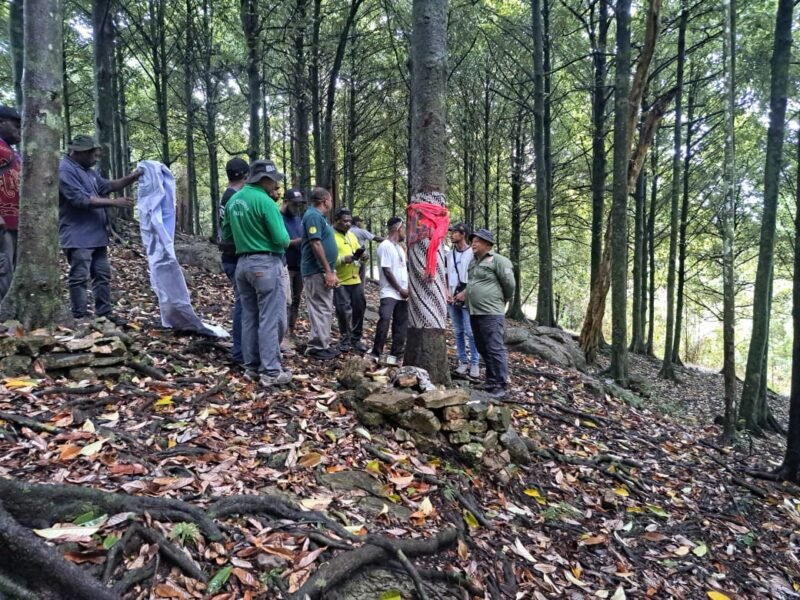 15 Pekebun Teluk Bintuni meninjau blok penghasil tinggi Pala Tomandin di Kadamber guna mempejari bagaimana Fakfak mengembangkan Pala Tomandin sebagai komoditas berkualitas ekspor menjadi inspirasi bagi kabupaten lain di Papua Barat.