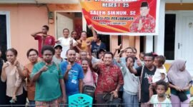Anggota DPR Papua Barat, Saleh Siknun, SE, menggelar reses di Kabupaten Fakfak.