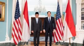 Foto : Menlu RI Sugiono dalam kunjungan bilateral ke AS, Washington, DC.