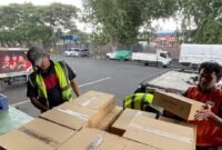 Rumah Zakat bersama Kementerian Luar Negeri (Kemenlu) dan Badan Nasional Penanggulangan Bencana (BNPB) mengirim bantuan 124 ton bantuan pemerintah Indonesia bersama sejumlah NGO.