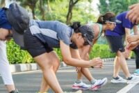 Foto : Arini dengan Hobi larinya ( Dok pribadi/arini)