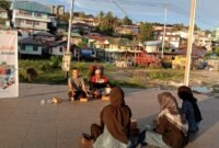 Foto. Kajian Relawan Rumah Zakat Fakfak yang dilaksanakan tentang visi dan misi rumah zakat.