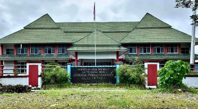 Lembaga Pemasyarakatan (Lapas) Kelas IIB Timika (foto : Ist)