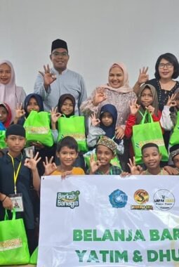 Belanja Bareng Berkah Bersama Yakesma, 20 Anak Yatim dan Dhuafa Rasakan Berkah Ramadhan
